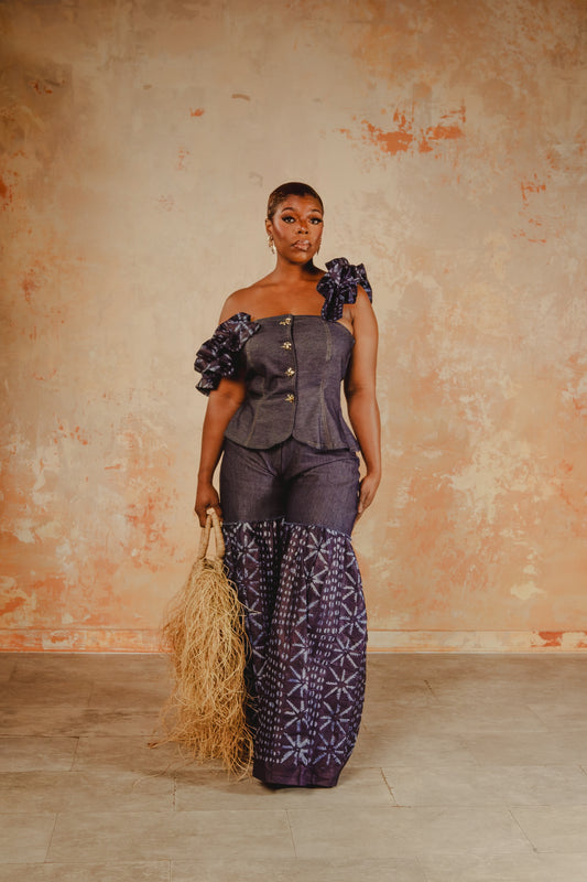 Kikèlomò Denim Set